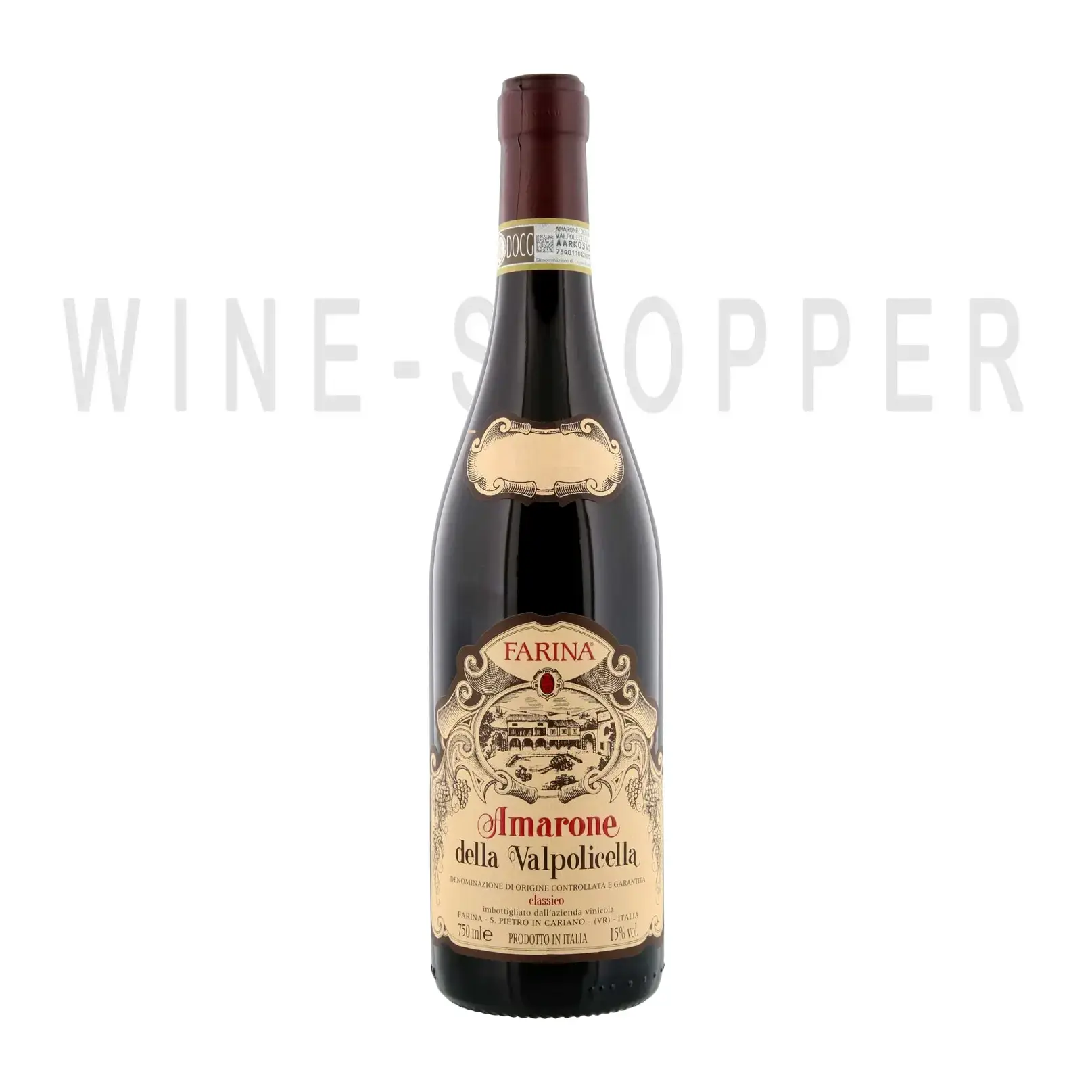 Вино Farina Amarone della Valpolicella Classico DOCG 2019 0.75 л