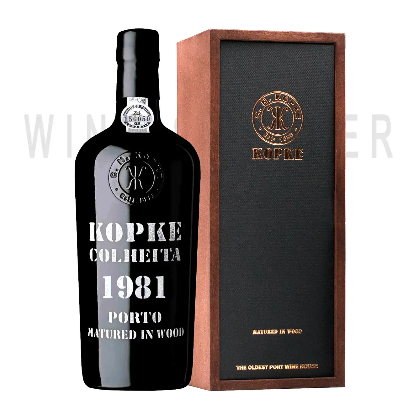Портвейн Kopke Colheita LBV 1981 Porto wooden box 0.75 л