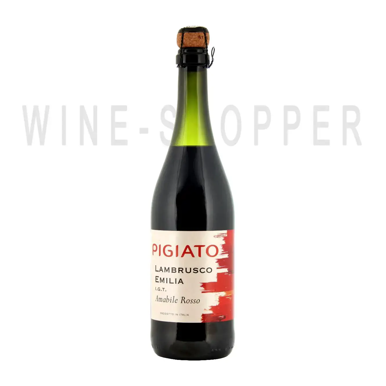 Игристое вино Pigiato Lambrusco Rosso Emilia 0.75 л
