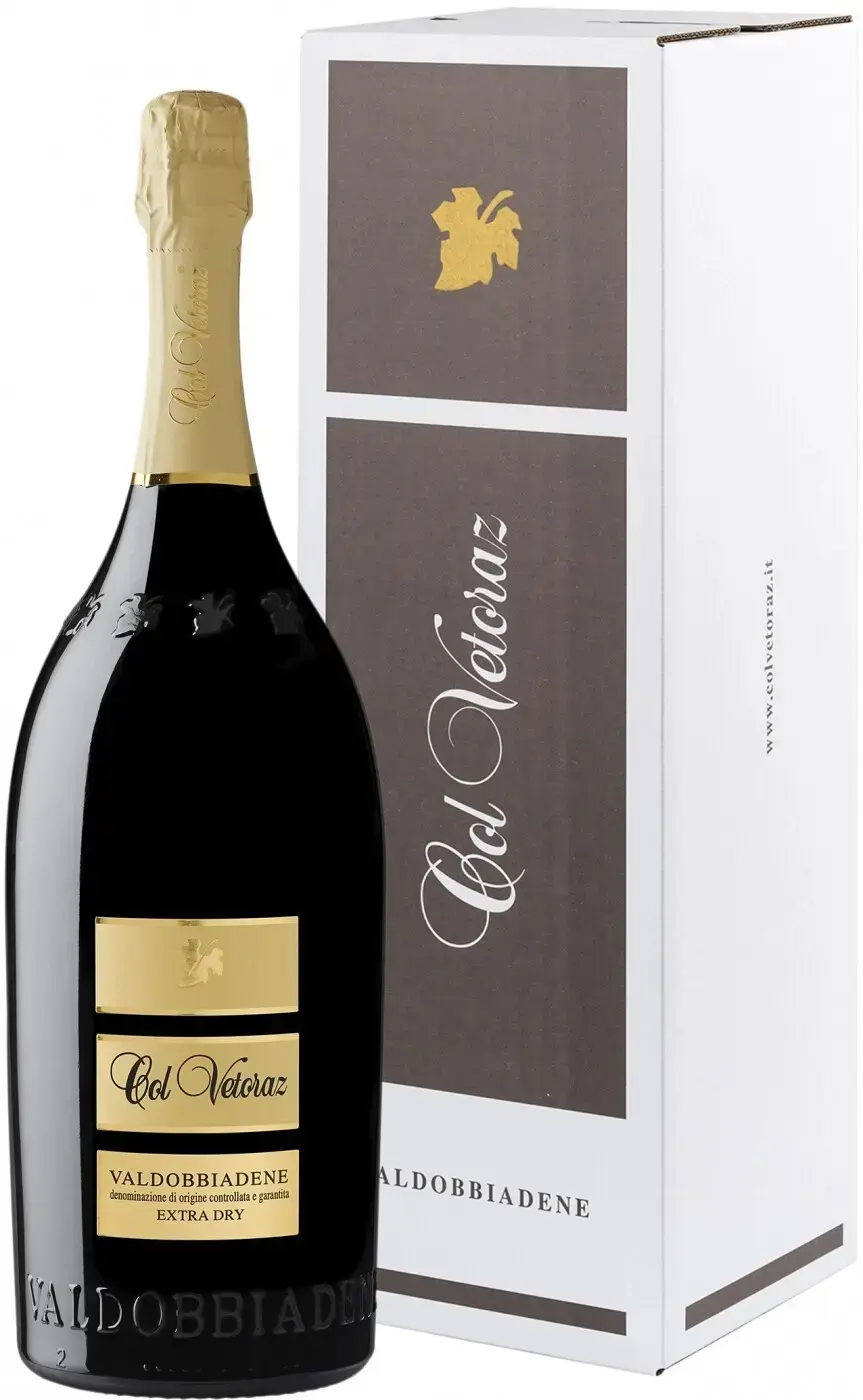 Игристое вино Col Vetoraz Valdobbiadene Prosecco Superiore Extra Dry DOCG, gift box, 1.5 л