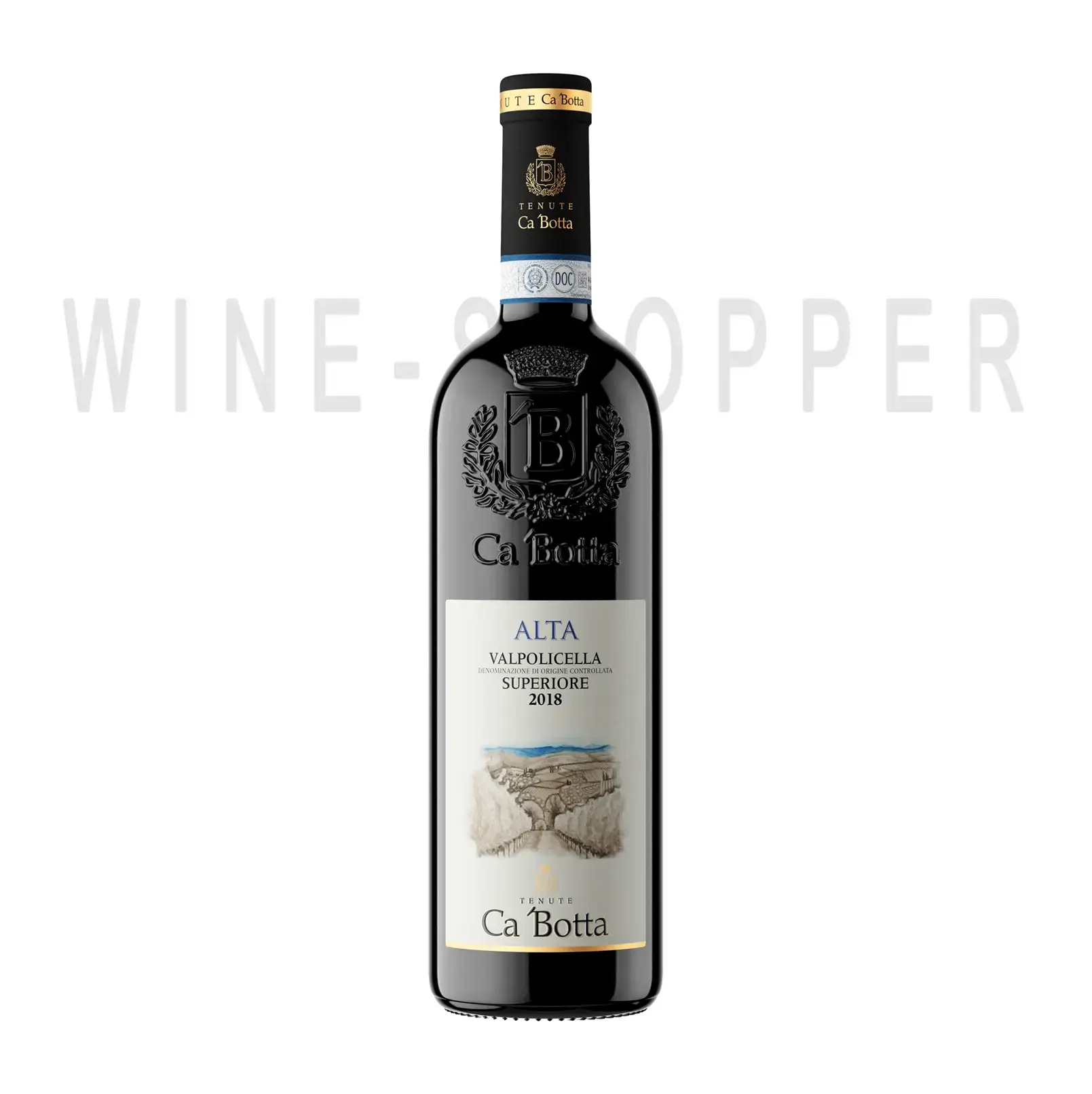 Вино Ca'Botta Alta Valpolicella DOC Superiore 2018 0.75 л