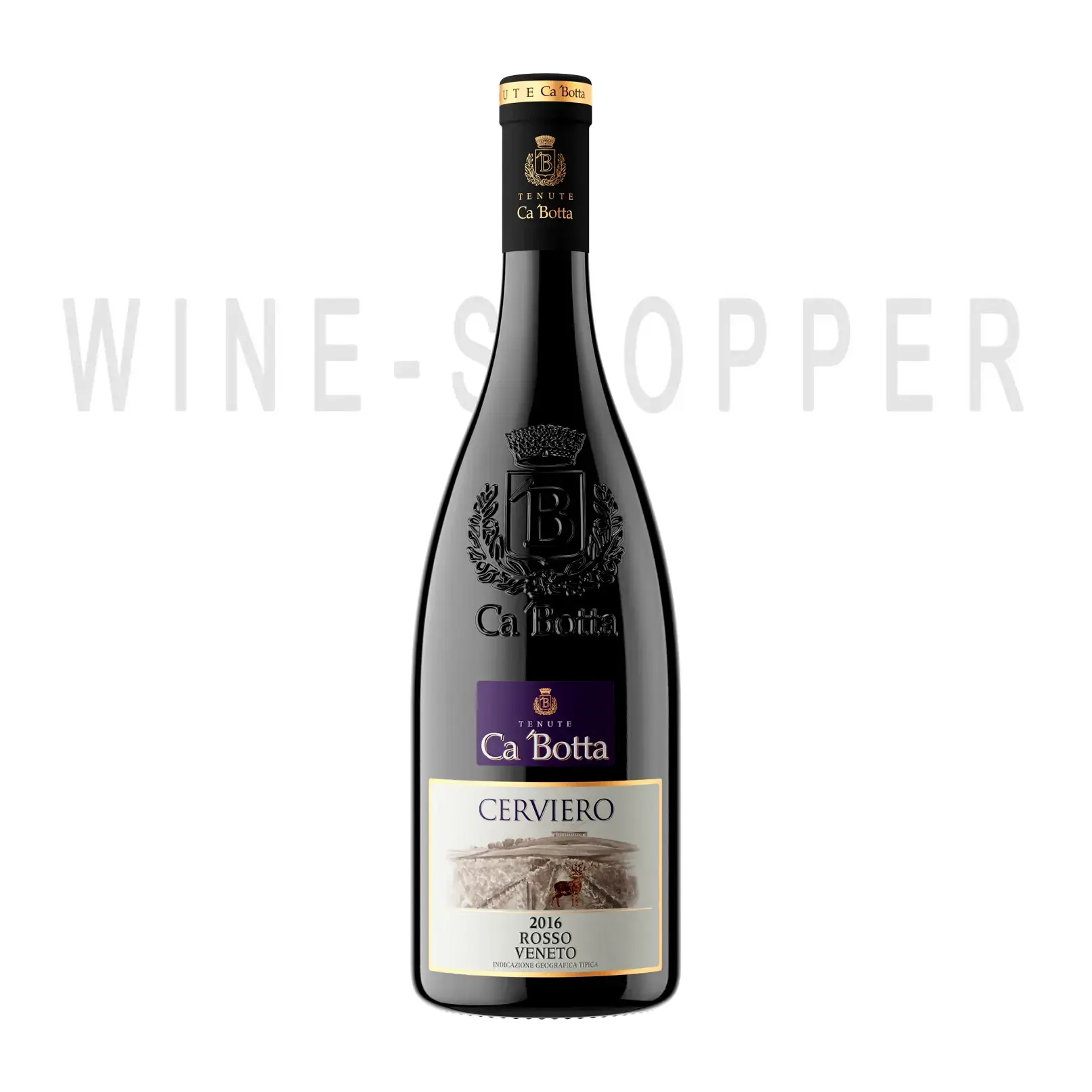 Вино Ca'Botta Cerviero Rosso Veneto IGT 2016 0.75 л