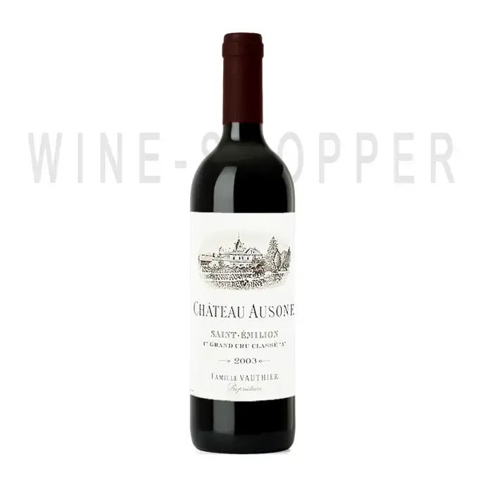 Вино Chateau Ausone Saint-Emilion AOC 1er Grand Cru Classe A 2003 0.75 л