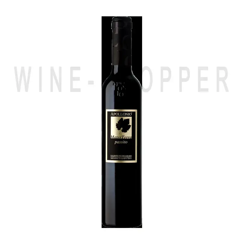 Вино Apollonio Mater Terra Passito Negroamaro IGP 2009 0.375 л