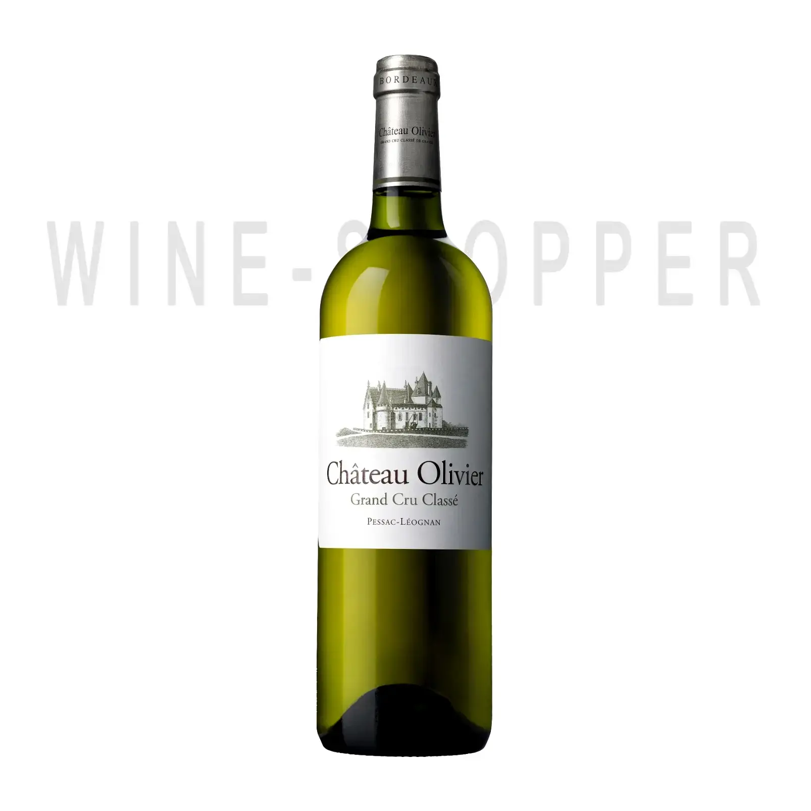 Вино Chateau Olivier Blanc AOC Pessac-Leognan 2017 0.75 л