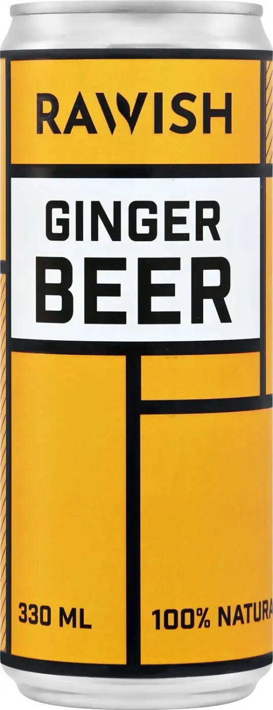 Тоник Rawish Ginger Beer in can 0.33 л