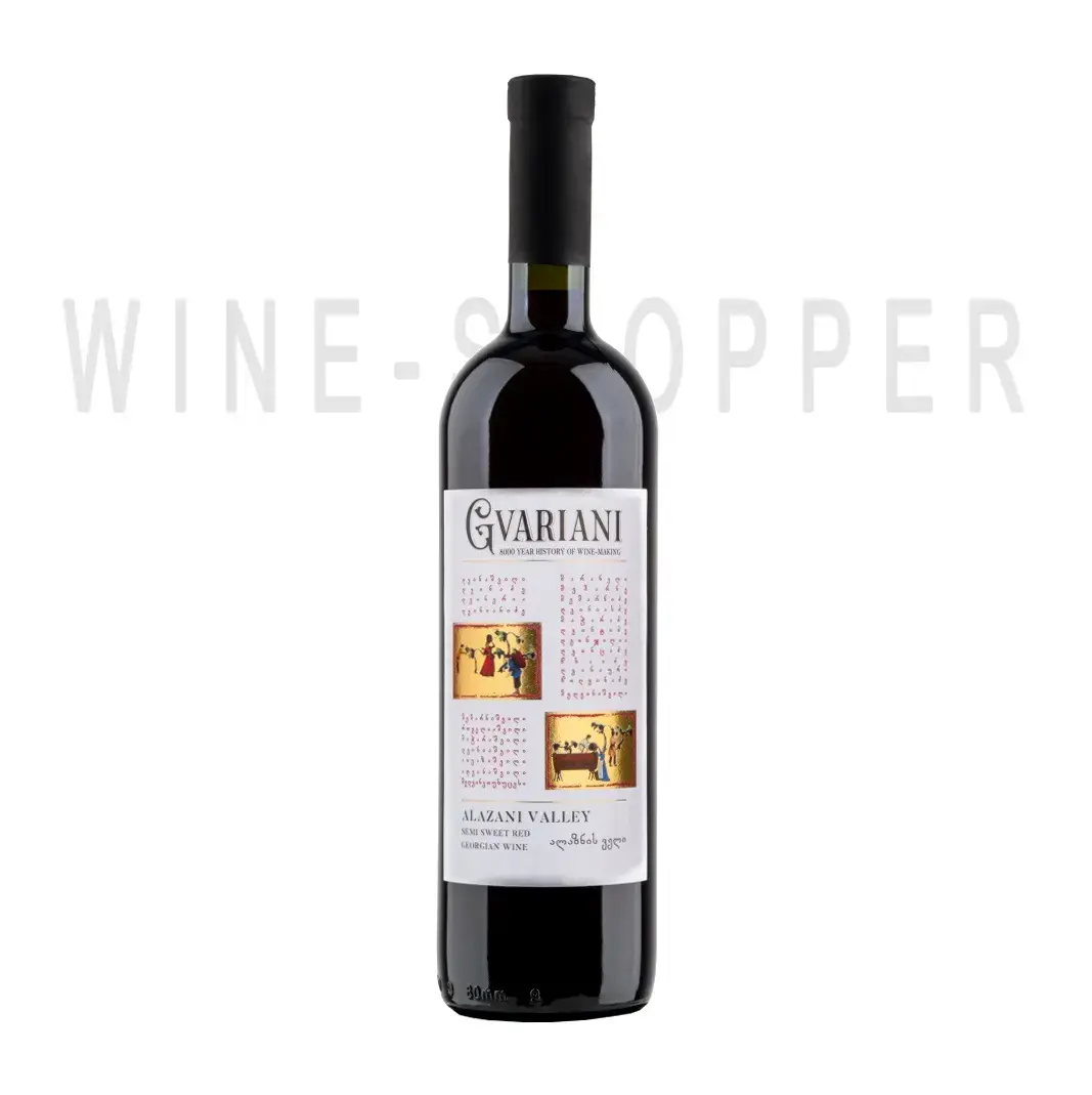 Вино Gvariani Alazani Valley Red Semi-Sweet 0.75 л