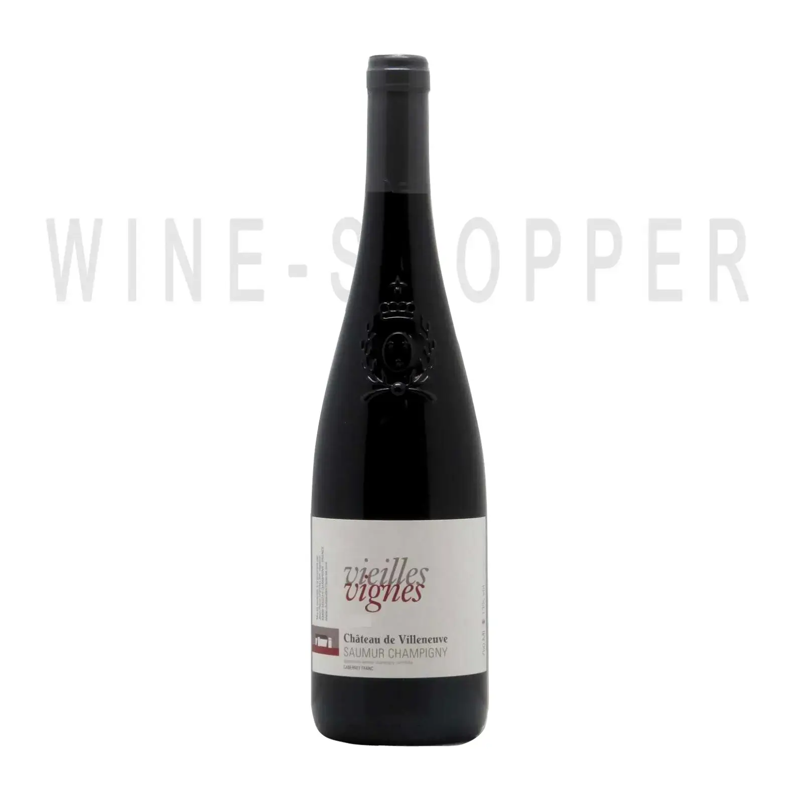 Вино Chateau de Villeneuve Vieilles Vignes Saumur Champigny AOC 2018 0.75 л