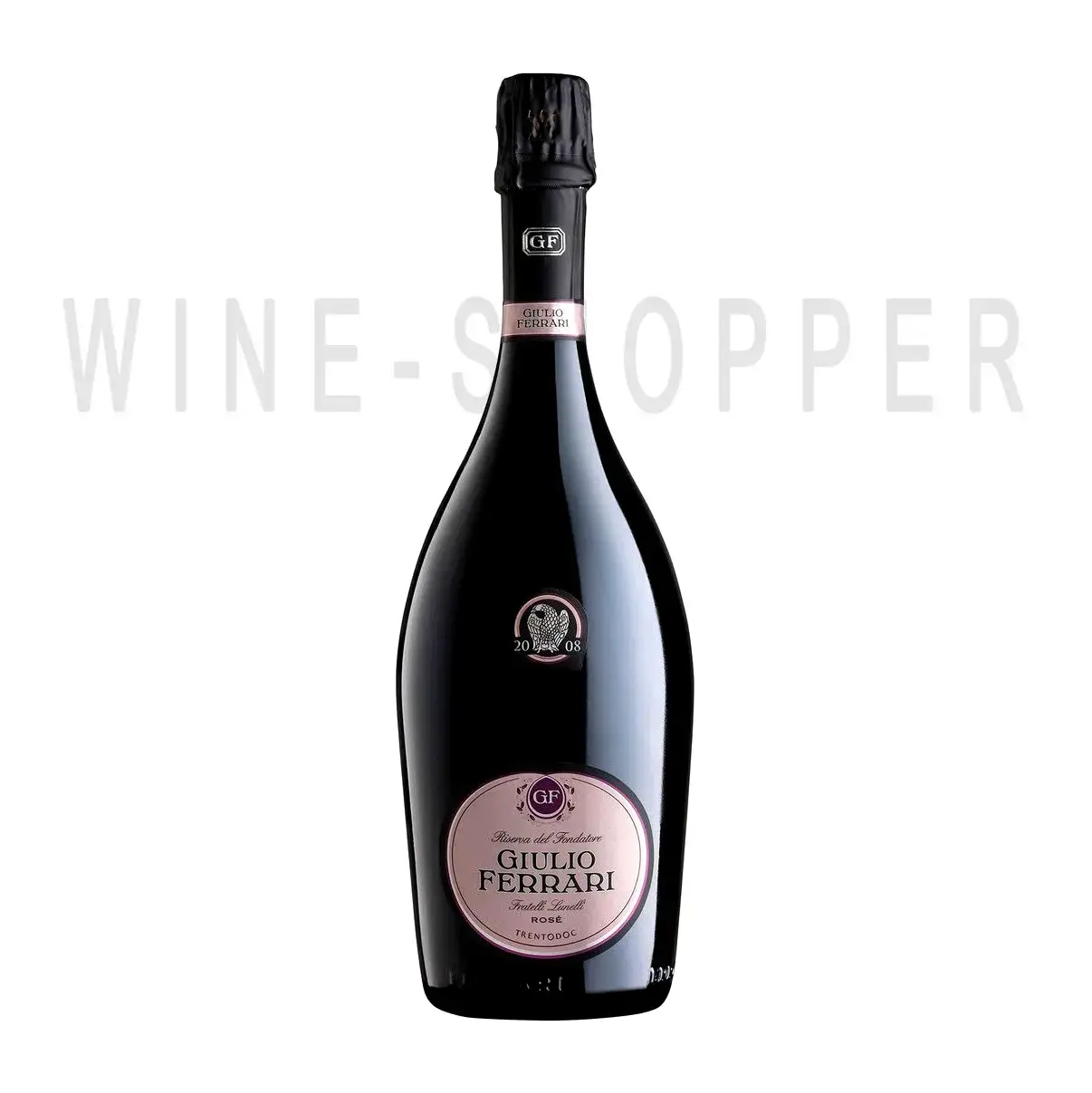 Игристое вино Giulio Ferrari Rose Riserva del Fondatore Extra Brut Trento DOC 2008 0.75 л