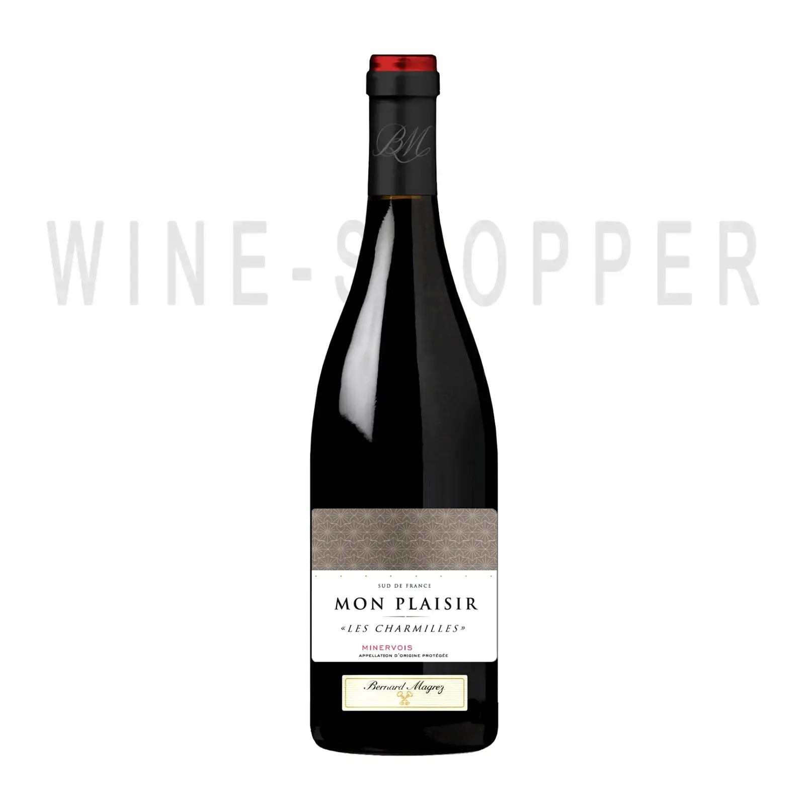 Вино Bernard Magrez Mon Plaisir Les Charmilles Minervois AOP 2018 0.75 л