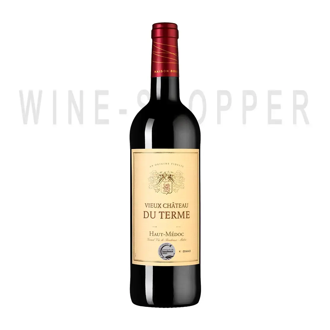 Вино Vieux Chateau du Terme Haut-Medoc AOC 2020 0.75 л
