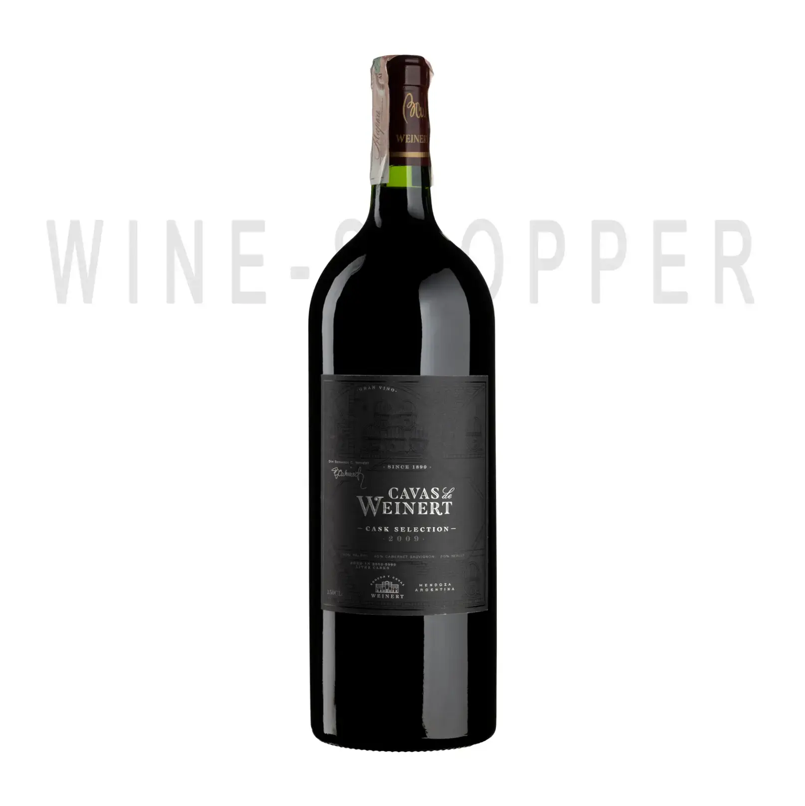 Вино Bodega y Cavas de Weinert Cavas de Weinert Cask Selection 2009 1.5 л