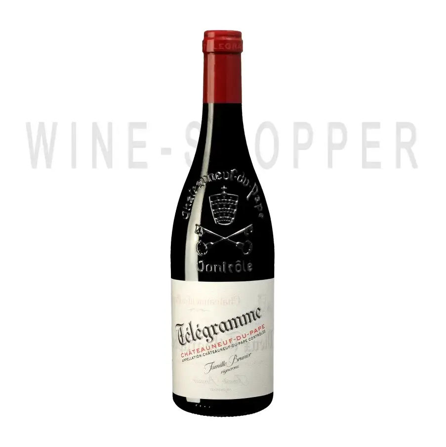 Вино Vignobles Brunier Telegramme Chateauneuf-du-Pape AOC 2020 0.75 л