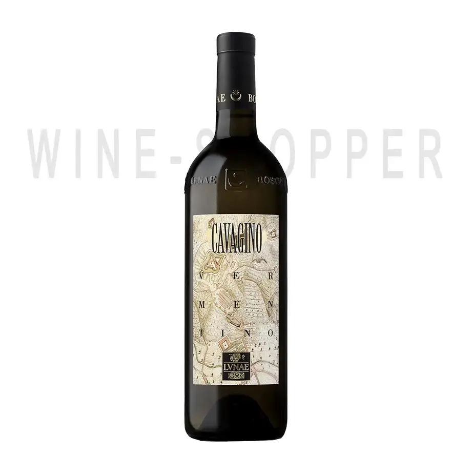 Вино Cantine Lunae Cavagino Vermentino Colli di Luni DOC 2020 0.75 л