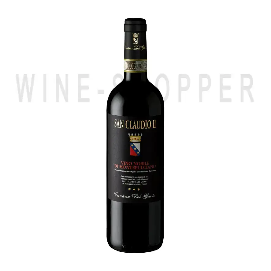 Вино Cantina Del Giusto San Claudio II Vino Nobile di Montepulciano DOCG 2018 0.75 л
