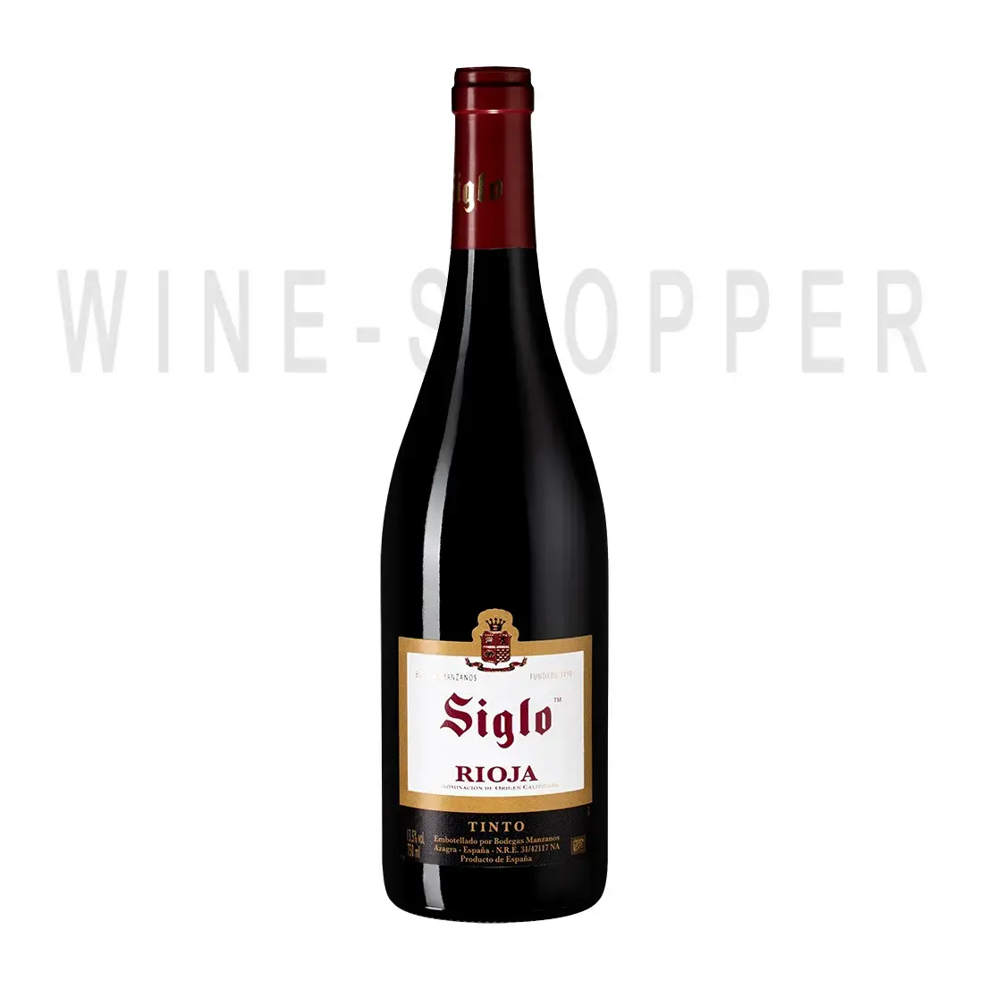 Вино Bodegas Manzanos Siglo Rioja DOC 2021 0.75 л