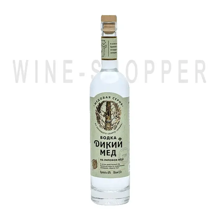 Водка Дикий мед на Липовом Меде 0.5 л