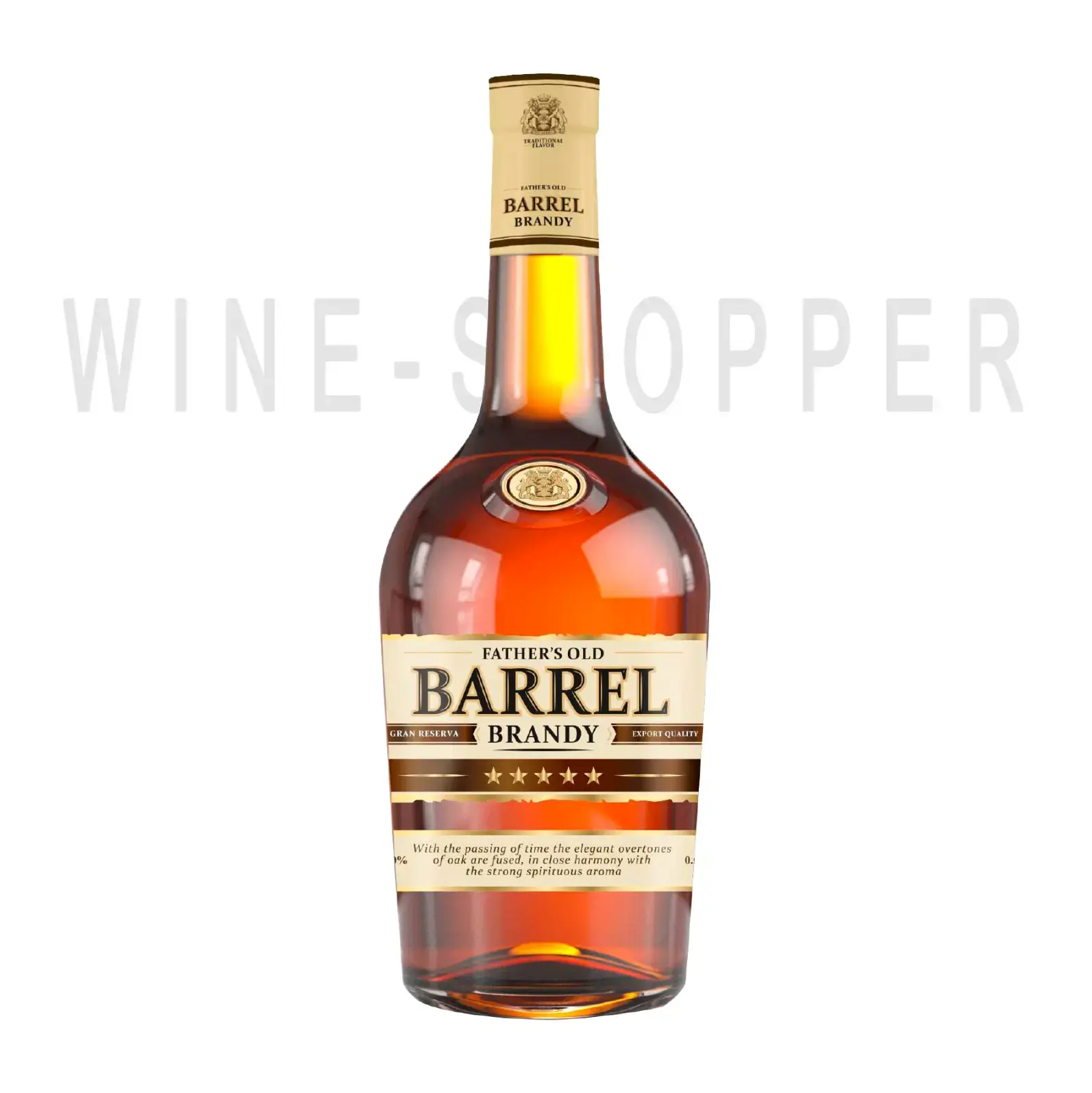Бренди Father's Old Barrel Brandy 0.5 л