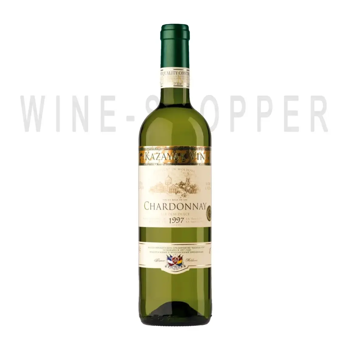 Вино Kazayak Vin Chardonnay Demidulce 0.75 л