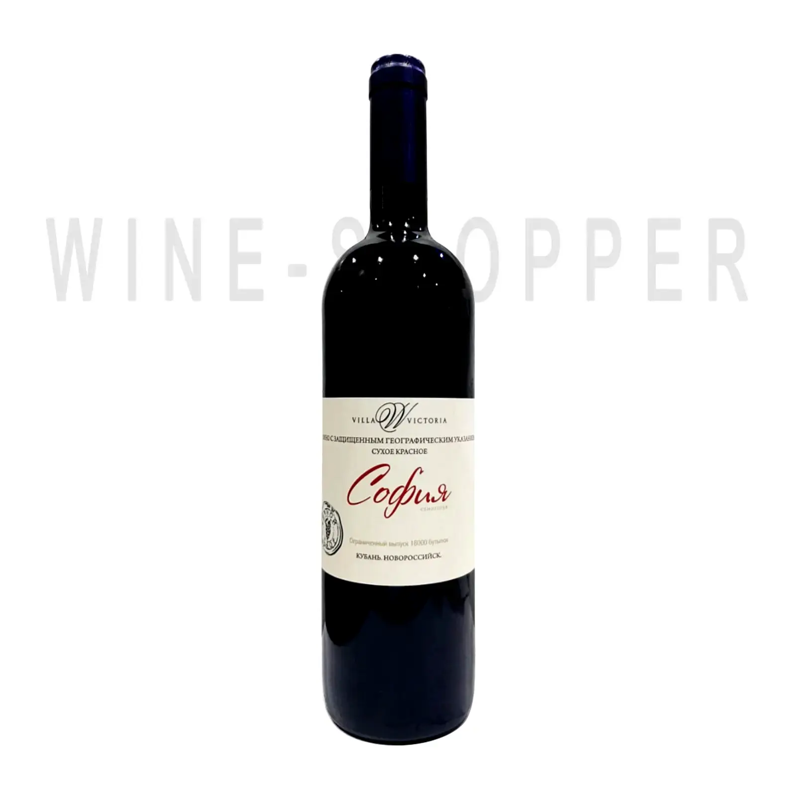 Вино Villa Victoria Sofia Red Semigorye 0.75 л