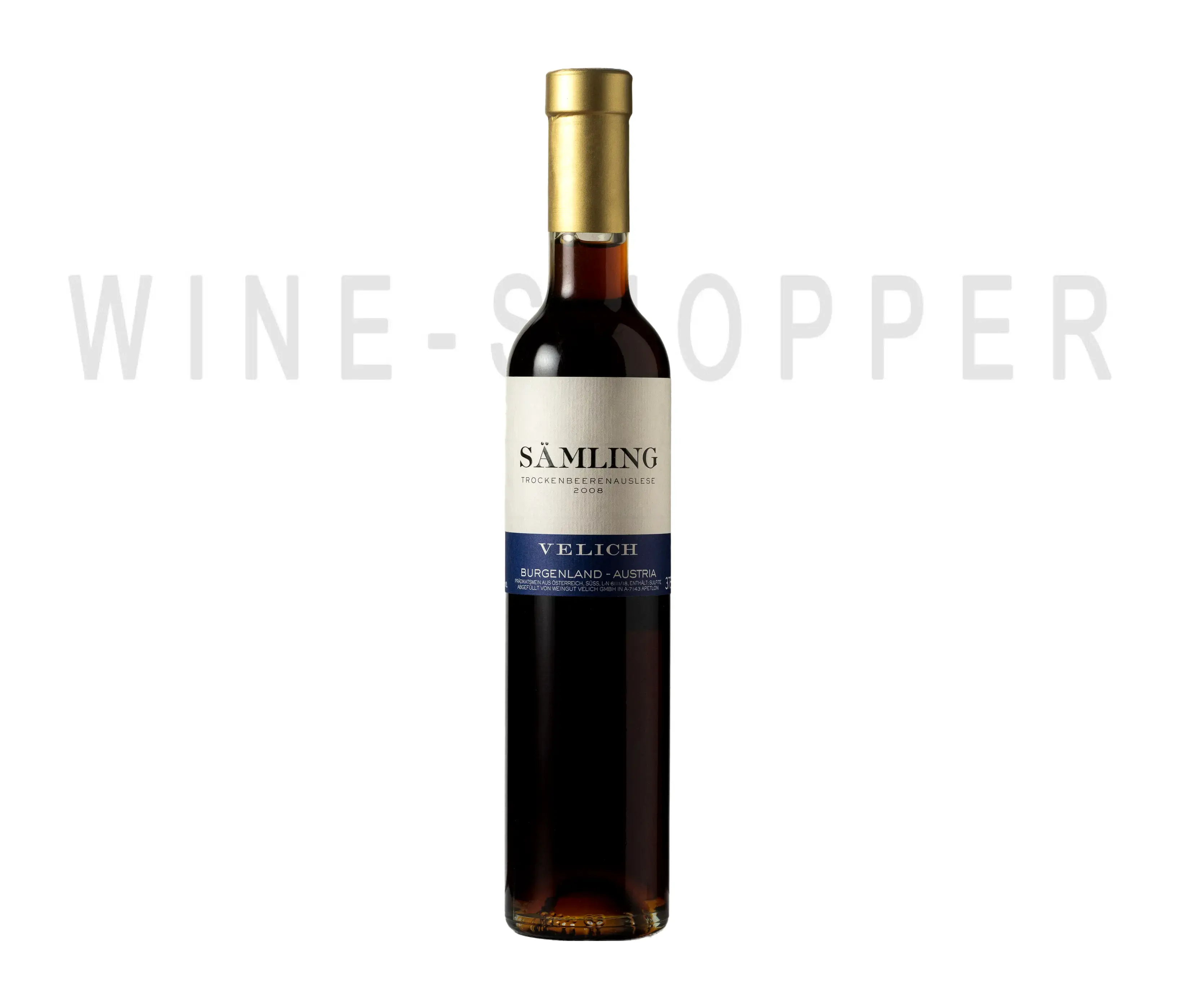 Вино Weingut Velich  Samling Trockenbeerenauslese, 2008, 0.375 л