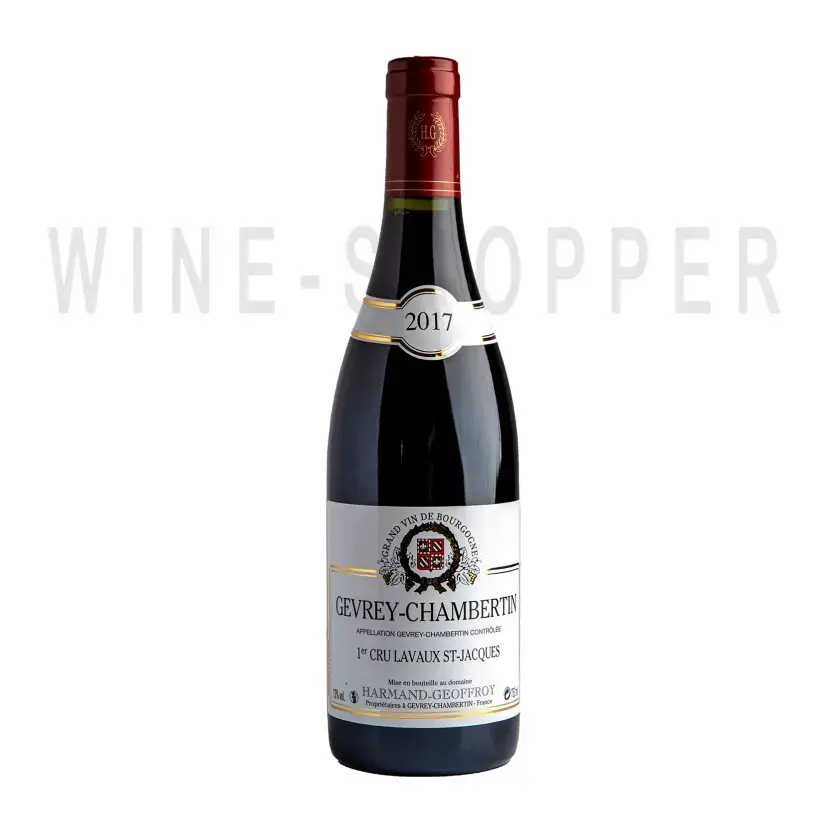 Вино Domaine Harmand-Geoffroy Gevrey-Chambertin 1er Cru Lavaux St-Jacques 2017 0.75 л