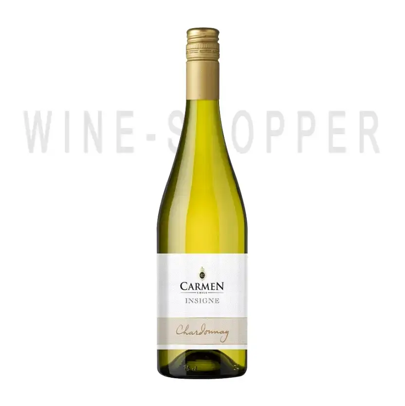 Вино Carmen Insigne Chardonnay 2019 0.75 л