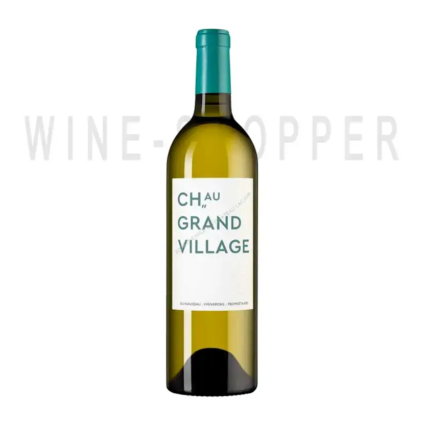 Вино Chateau Grand Village Blanc Bordeaux AOC 2020 0.75 л