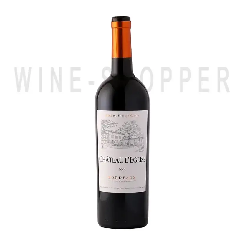 Вино Chateau l'Eglise Bordeaux AOC 2021 0.75 л