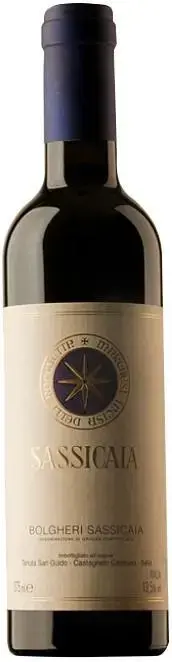 Вино Sassicaia, 2019, 0.375 л