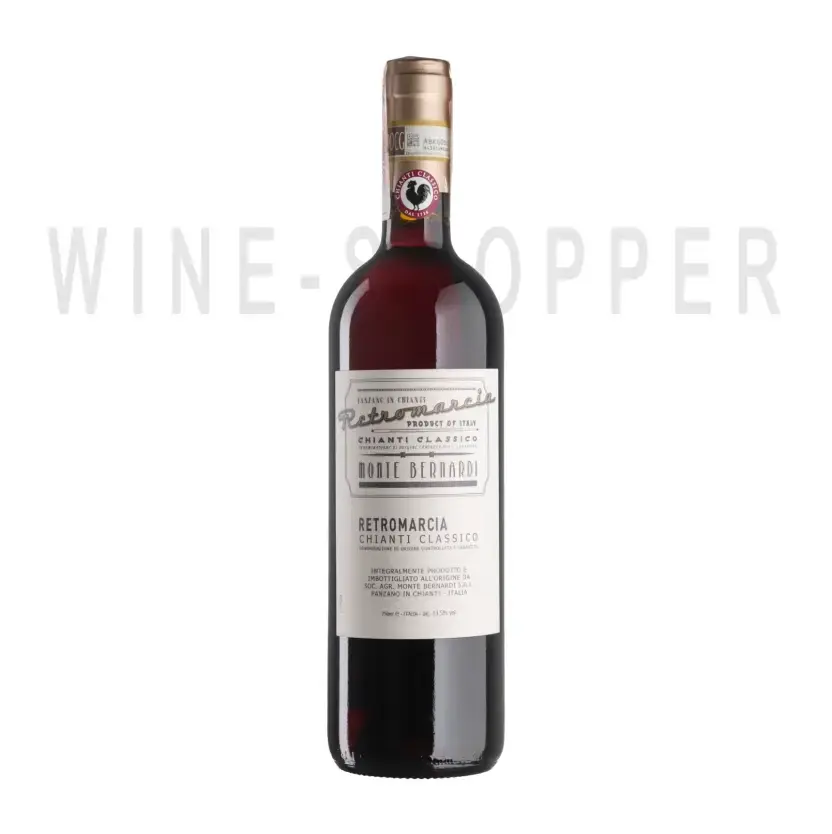 Вино Monte Bernardi Retromarcia Chianti Classico DOCG 2020 0.75 л