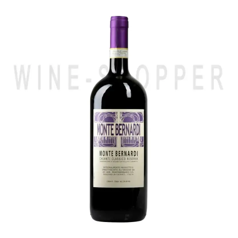 Вино Monte Bernardi Chianti Classico Riserva 2018 1.5 л