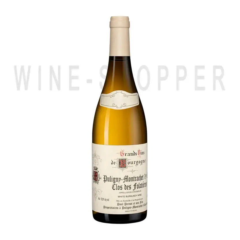 Вино Domaine Paul Pernot & Fils Puligny-Montrachet 1er Cru Clos de Folatieres AOC 2019 0.75 л