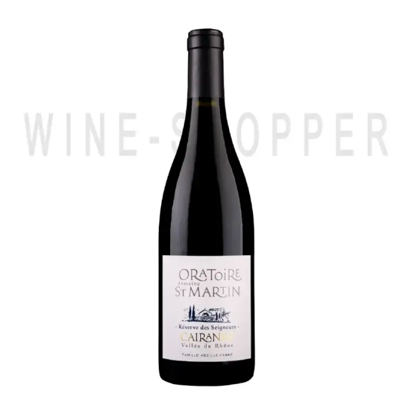 Вино Domaine Oratoire Saint Martin Reserve des Seigneurs Rouge Cairanne AOC 2020 0.75 л