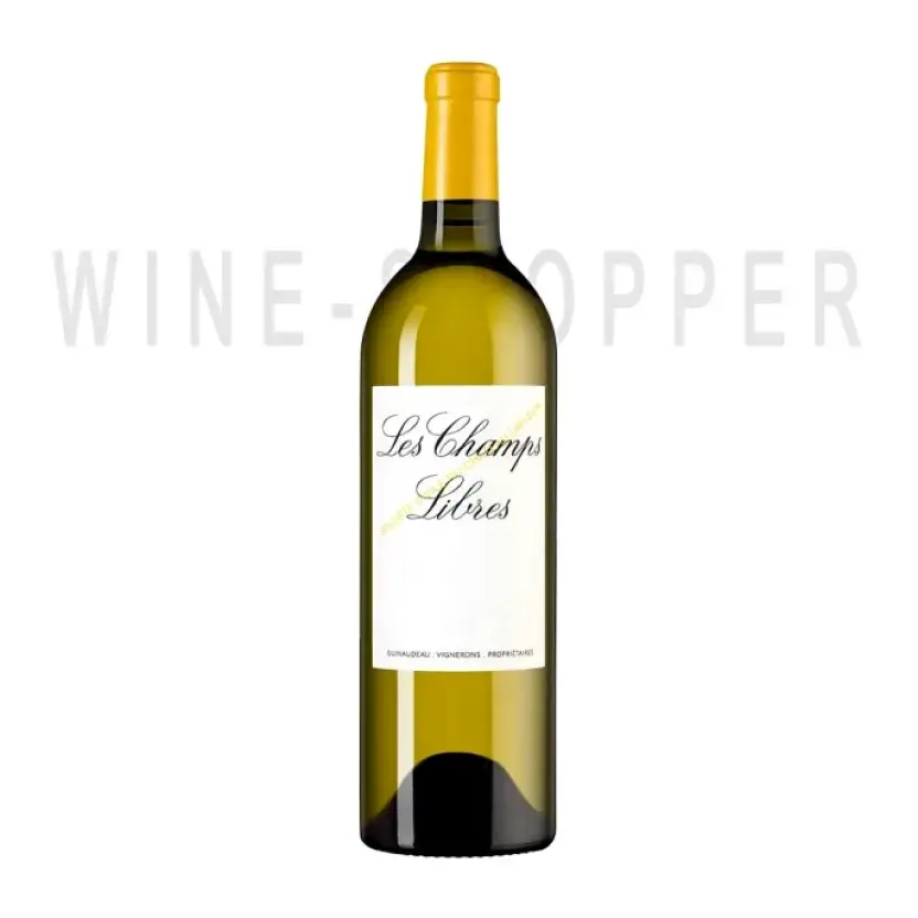 Вино Les Champs Libres Blanc Bordeaux AOC 2020 0.75 л