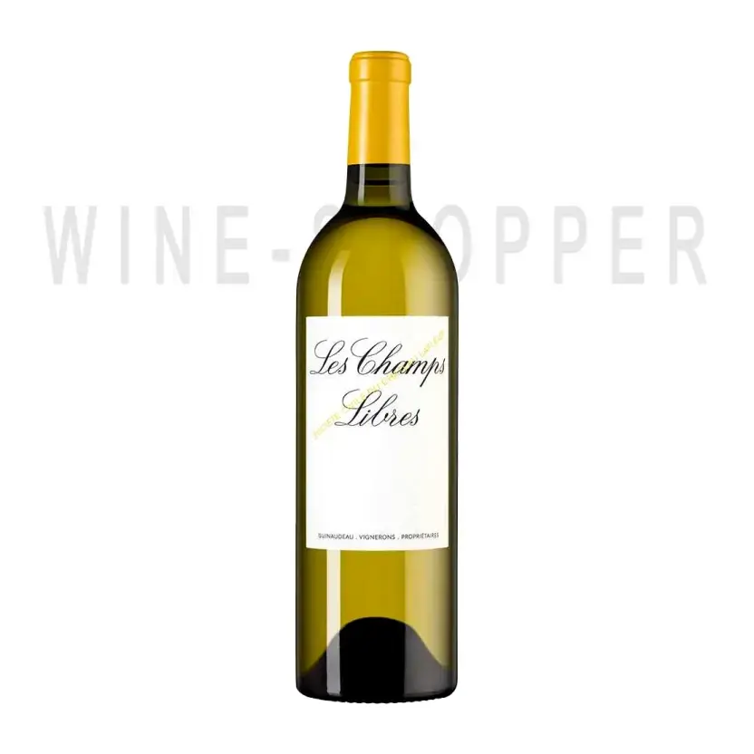 Вино Les Champs Libres Blanc Bordeaux AOC 2018 0.75 л