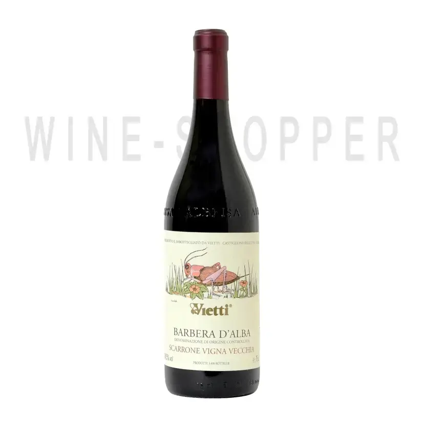 Вино Vietti Barbera d'Alba Scarrone Vigna Vecchia DOC 2020 0.75 л
