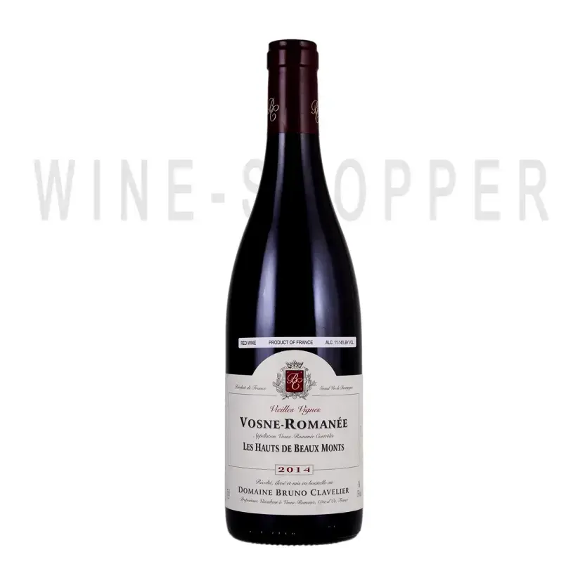 Вино Domaine Bruno Clavelier Vosne-Romanee Les Hauts de Beaux Monts Vieilles Vignes AOC 2015 0.75 л