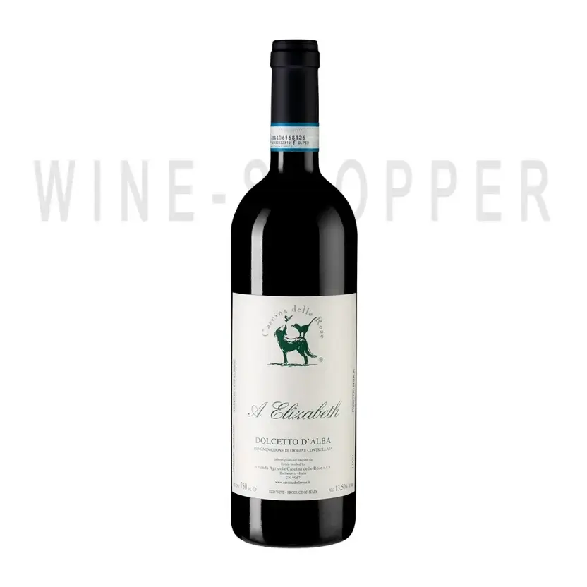 Вино Cascina delle Rose Dolcetto d'Alba A Elizabeth DOC 2021 0.75 л