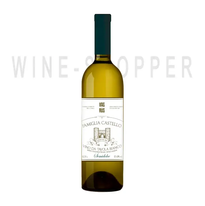 Вино Vagrus Famiglia Castello Bianco Semidolce 0.75 л