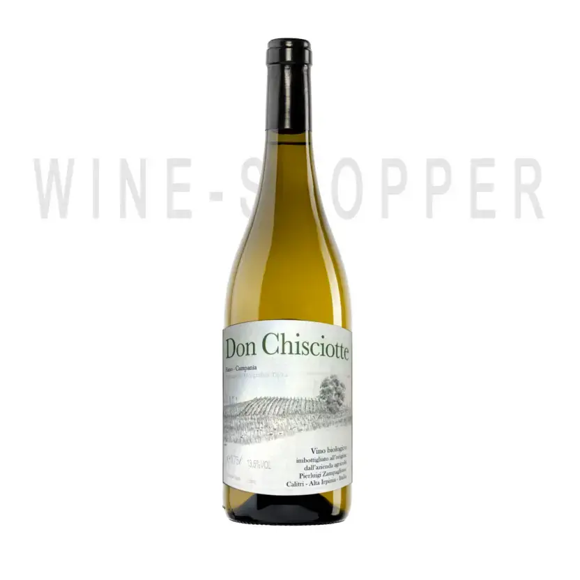 Вино Pierluigi Zampaglione Fiano Don Chisciotte 2018 0.75 л