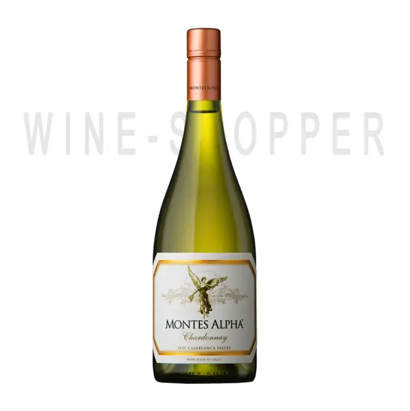 Вино Montes Alpha Chardonnay 2017 0.75 л
