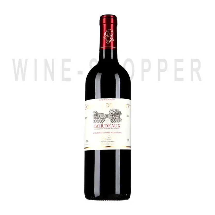 Вино Cardinal De Gontey Rouge Bordeaux AOC 2018 0.75 л