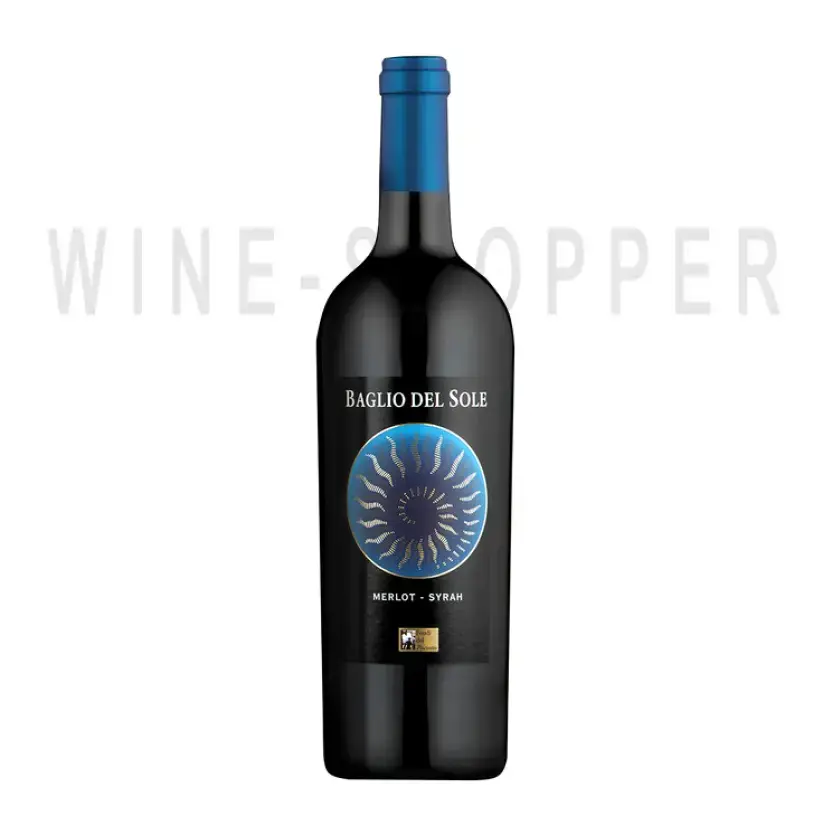 Вино Feudi del Pisciotto Baglio del Sole Merlot-Syrah Sicilia IGT 2018 0.75 л