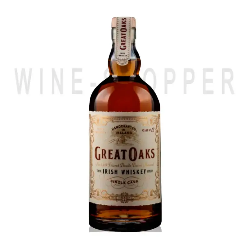 Виски Great Oaks Irish Whiskey Single Cask 0.7 л