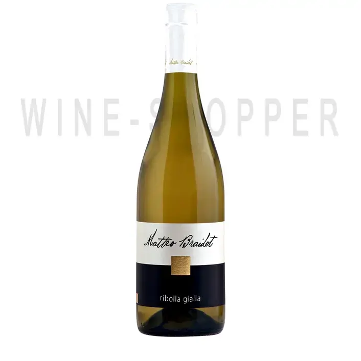 Вино Matteo Braidot Ribolla Gialla Friuli Isonzo DOC 2021 0.75 л