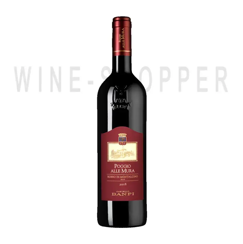 Вино Castello Banfi Poggio alle Mura Rosso di Montalcino DOC 2020 0.75 л
