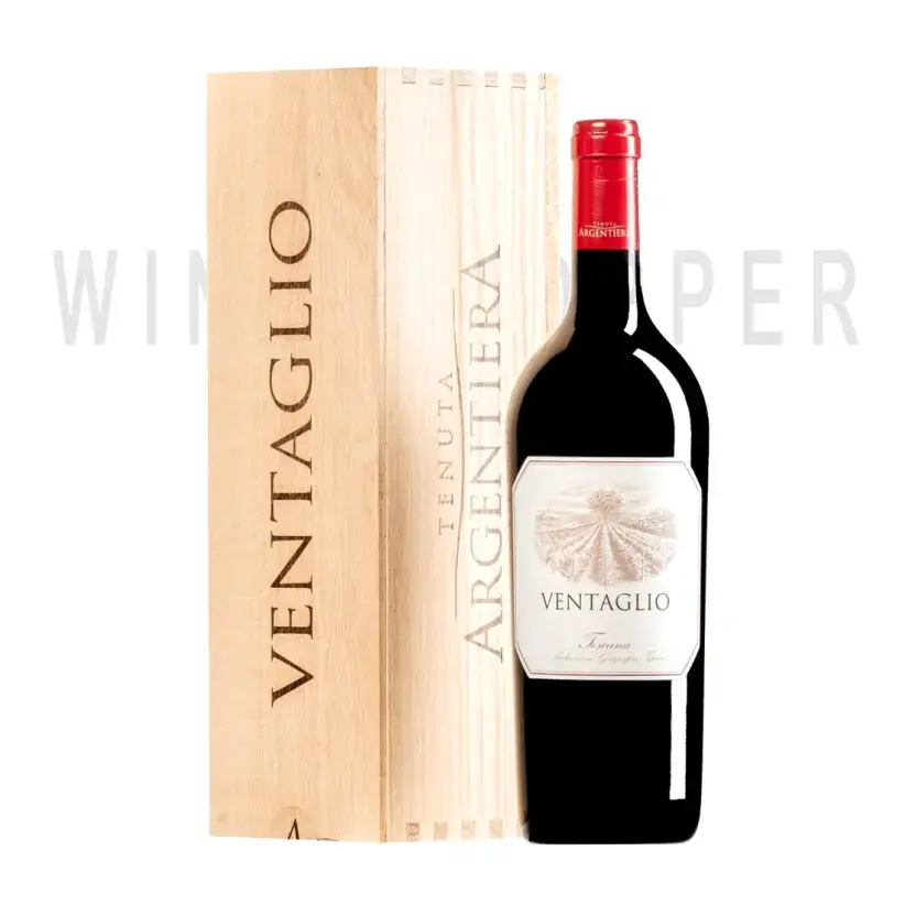 Вино Argentiera Ventaglio Toscana IGT wooden box 2016 0.75 л