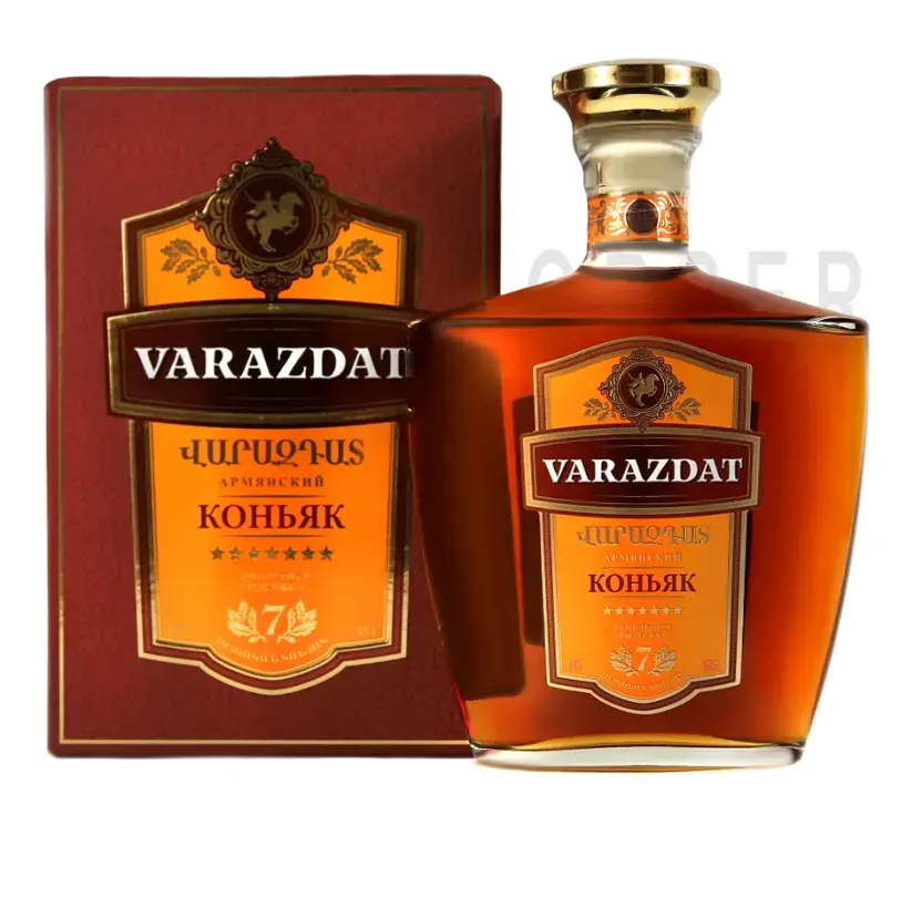 Коньяк Bagrat Group Varazdat KV 7 Years Old gift box 0.5 л