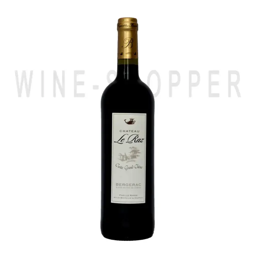 Вино Chateau Le Raz Cuvee Grand Chene Rouge Bergerac AOC 2015 0.75 л